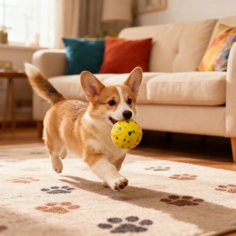 Booteely Interactive Smart Automatic Dog Ball Toy Moving Rotating