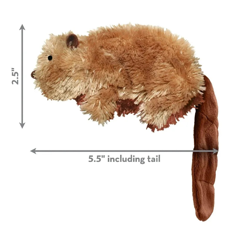 Beaver Dog Toy With Squeaker For Interactive Playtime Fun