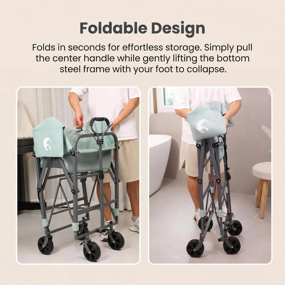 Garvee Portable Pet Grooming Bath Frame With Foldable Mesh Rack