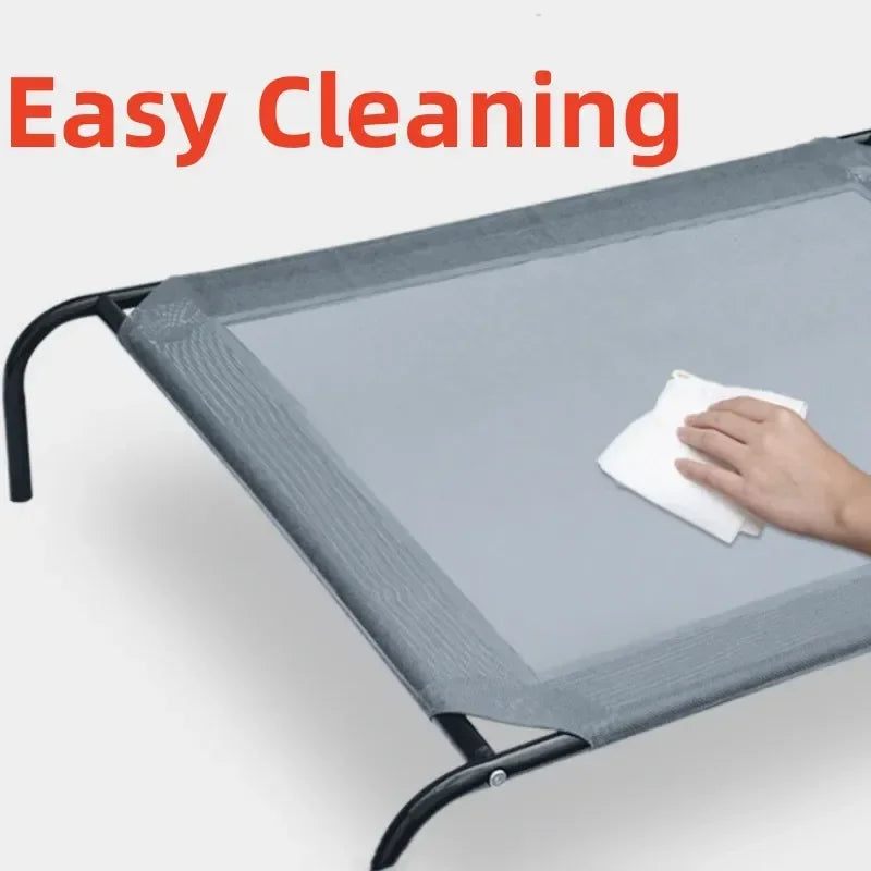 Detachable Breathable Dog Bed With Steel Frame For Large Dogs