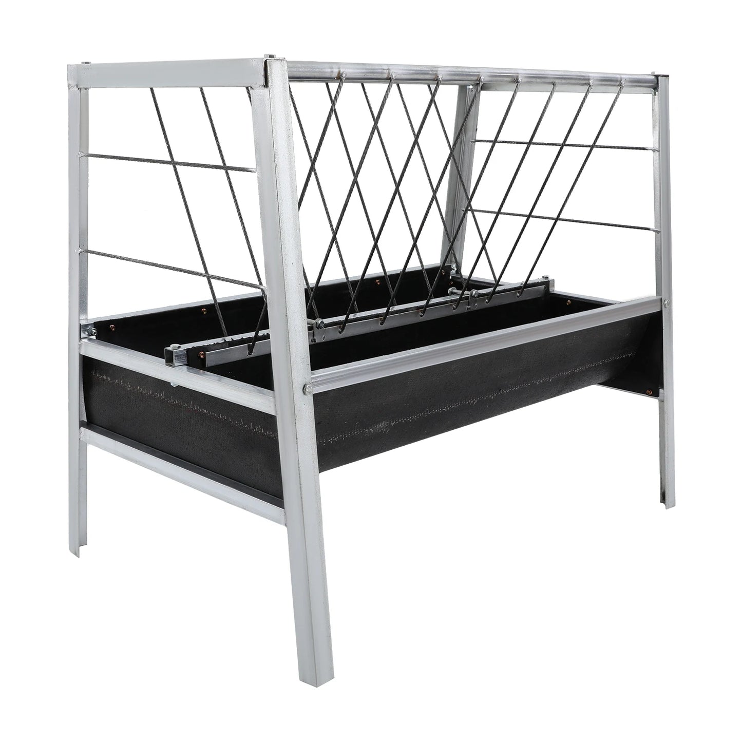 Galvanized Steel Livestock Feed Trough For Goats Horses Cattle