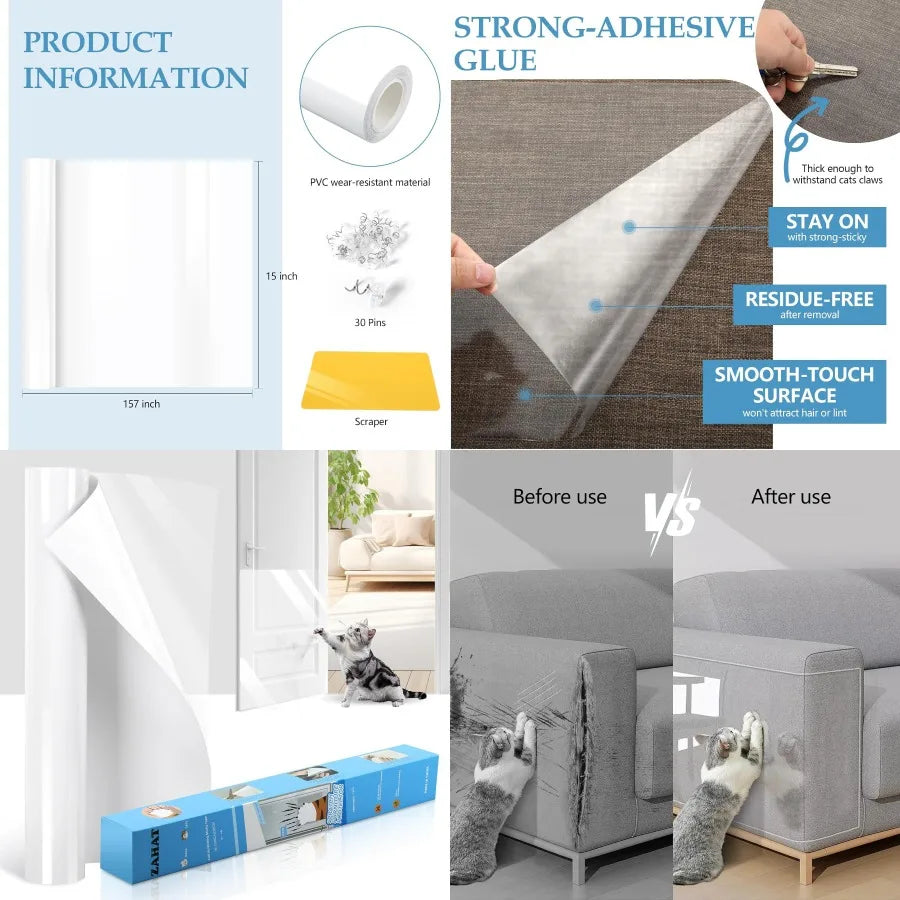 Durable Scratch-Resistant Sofa Cover for Pets