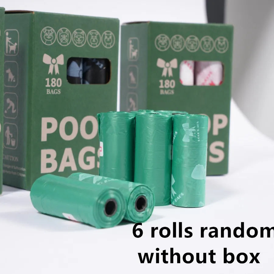 Dog Poop Bags 180Count Thick Leak Proof for Pets Supplies