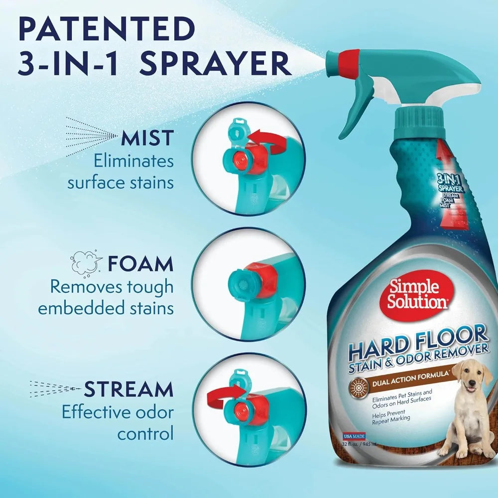 XMSJ Pet Stain And Odor Remover For Hard Floors Enzyme