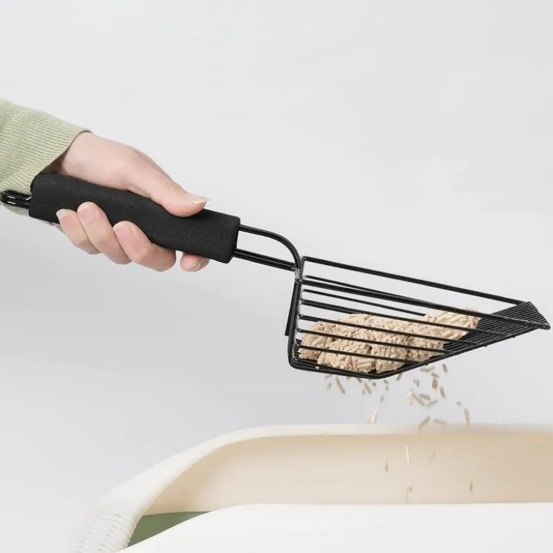 Stainless Steel Cat Litter Scoop With Comfortable Handle