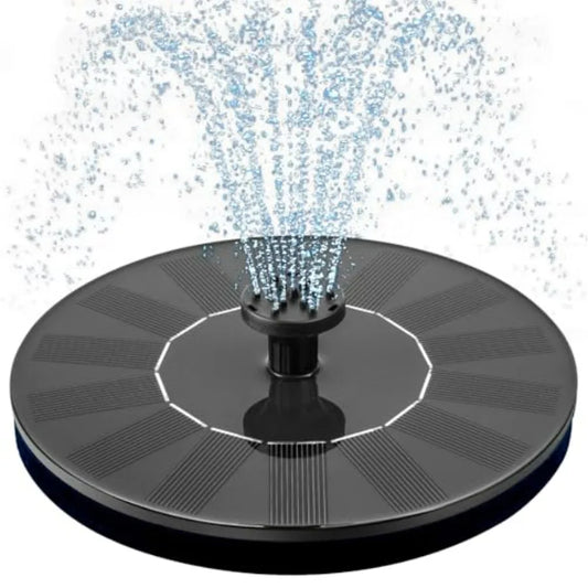 1W Solar Bird Bath Fountain Pump For Outdoor Garden Water Feature