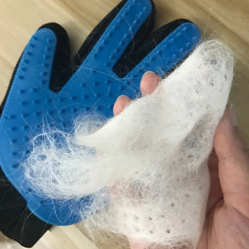 Pet Hair Remover Gloves For Cats And Dogs Deshedding Massage