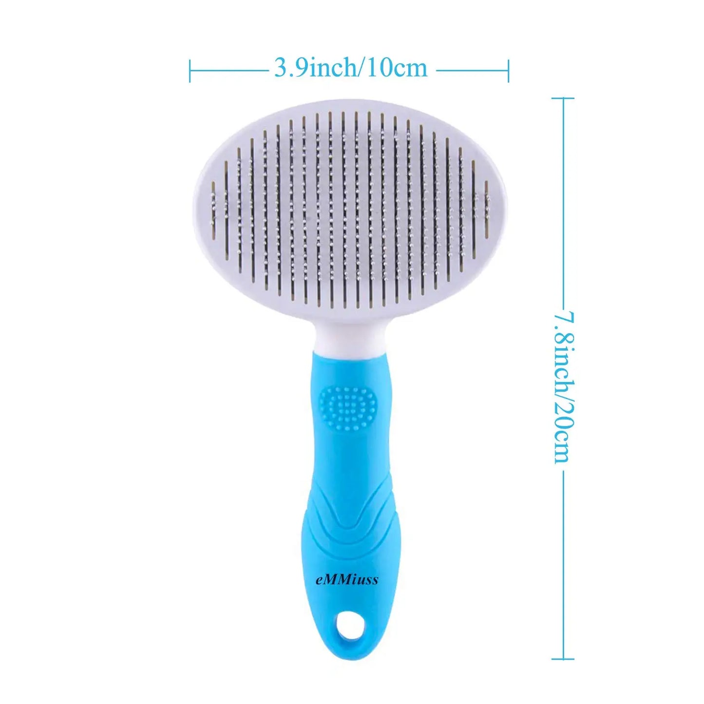Self Cleaning Slicker Grooming Brush For Dogs Cats Rabbits