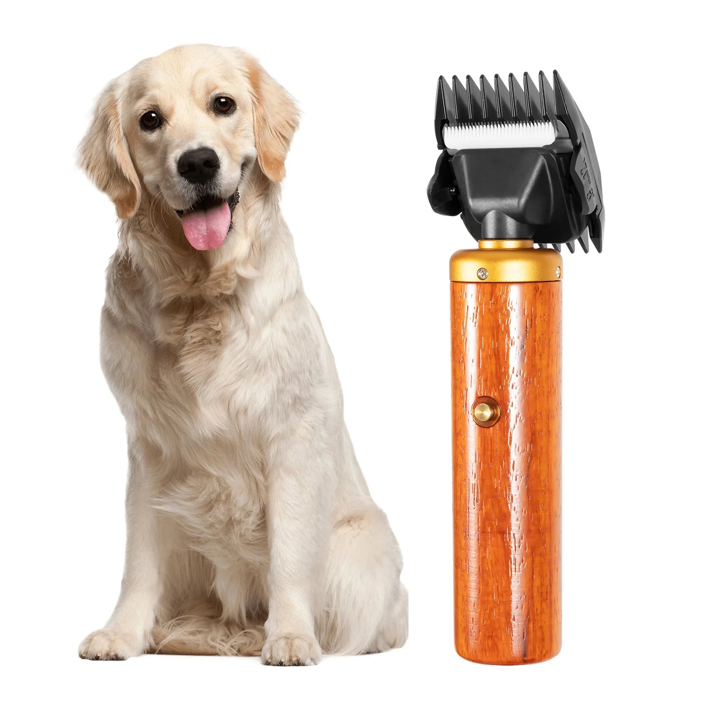 Bymaocar Electric Pet Clipper 55W Corded Low Noise For Dogs Sheep Goats US Plug