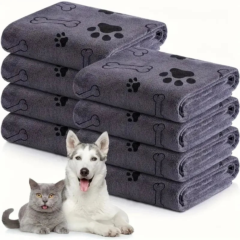 Microfiber Dog Towel Quick Drying Absorbent Bath Cloth