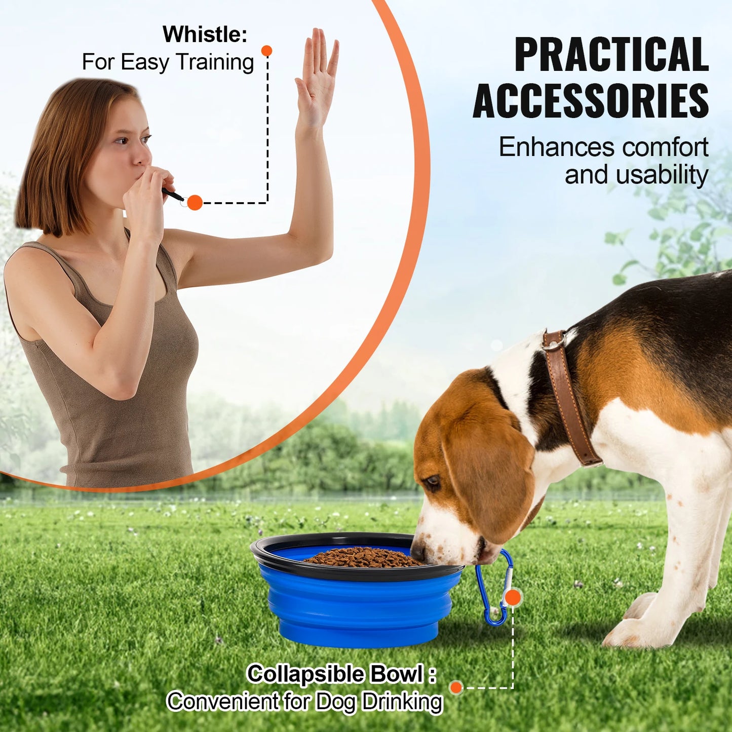 Dog Agility Training Equipment 4-Piece Set With Adjustable Hurdles