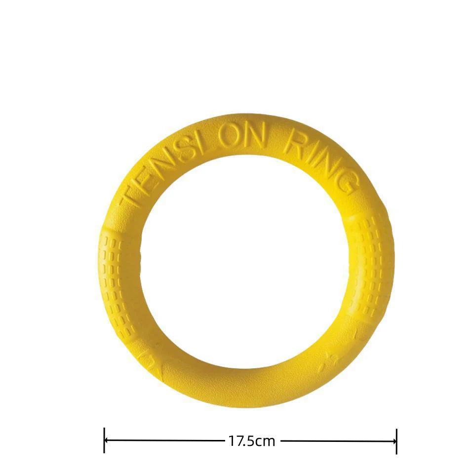 Dog Toy Flying Disk Ring Puller Eva Interactive Training
