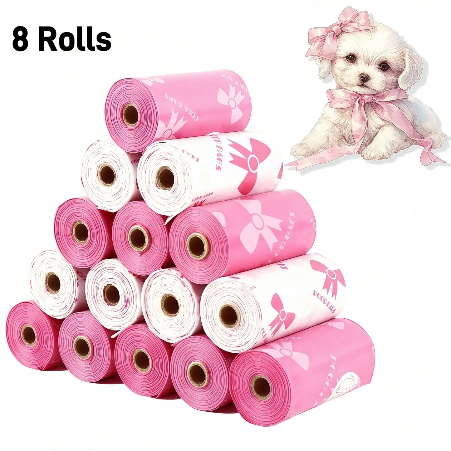 Dog Poop Bags 180Count Thick Leak Proof for Pets Supplies