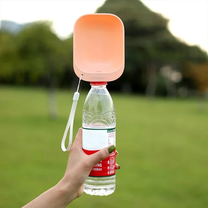 Dog Travel Water Bottle Portable Pet Water Dispenser For Outdoors