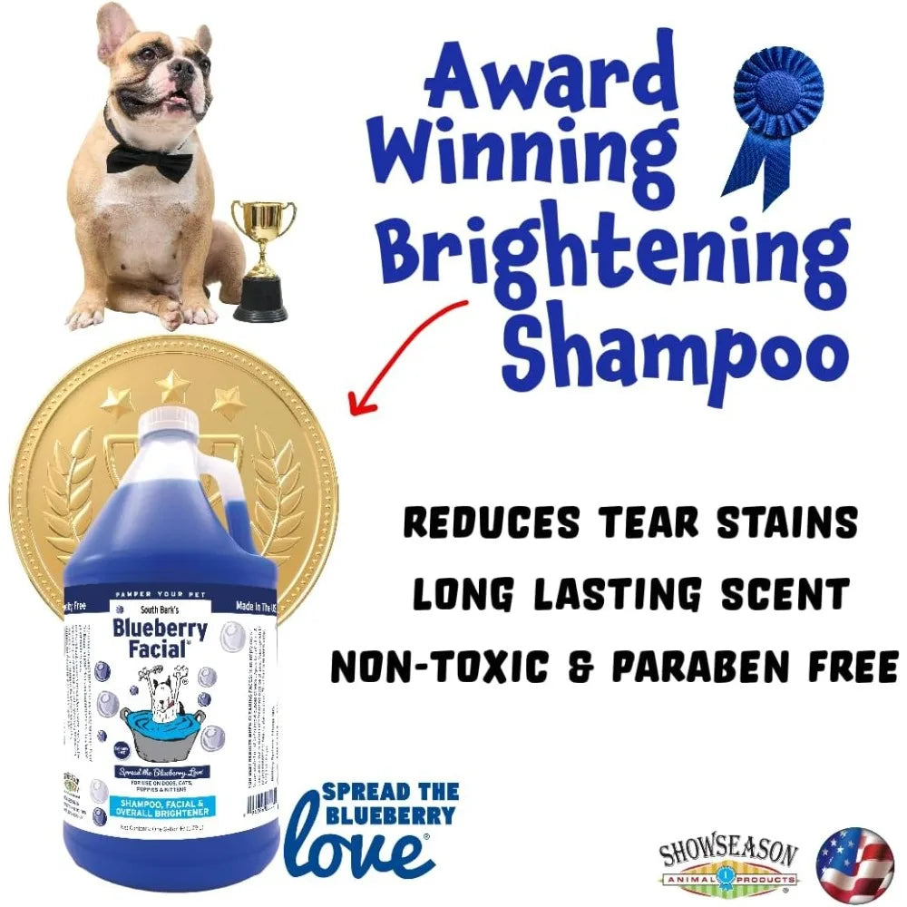 XMSJ South Bark Blueberry Facial For Dogs And Cats