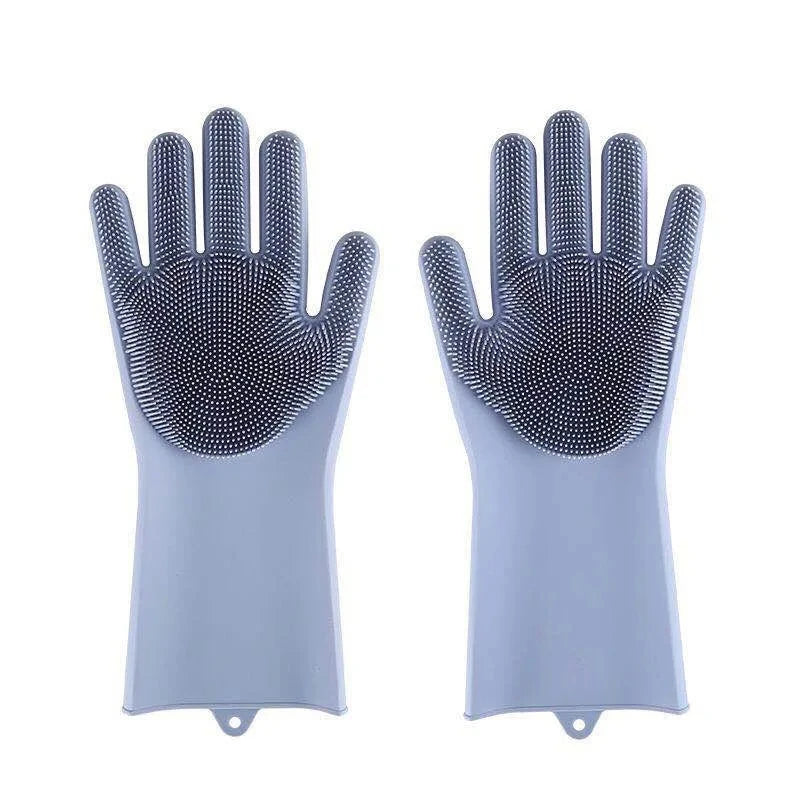 Eco-Friendly Silicone Pet Grooming Glove For Bath And Hair Removal