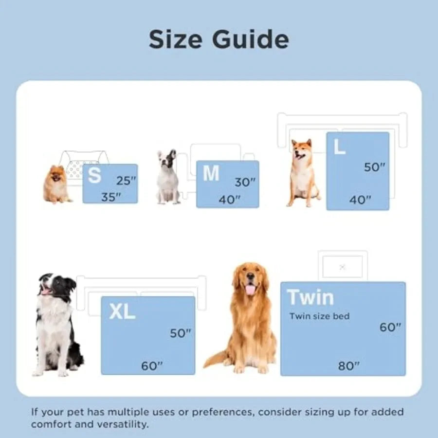 Breathable Air Core Pet Cooling Blanket For Small Dogs