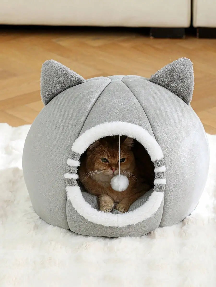 Petsin Cat Bed Kitten Sofa Washable Ultra Soft Indoor