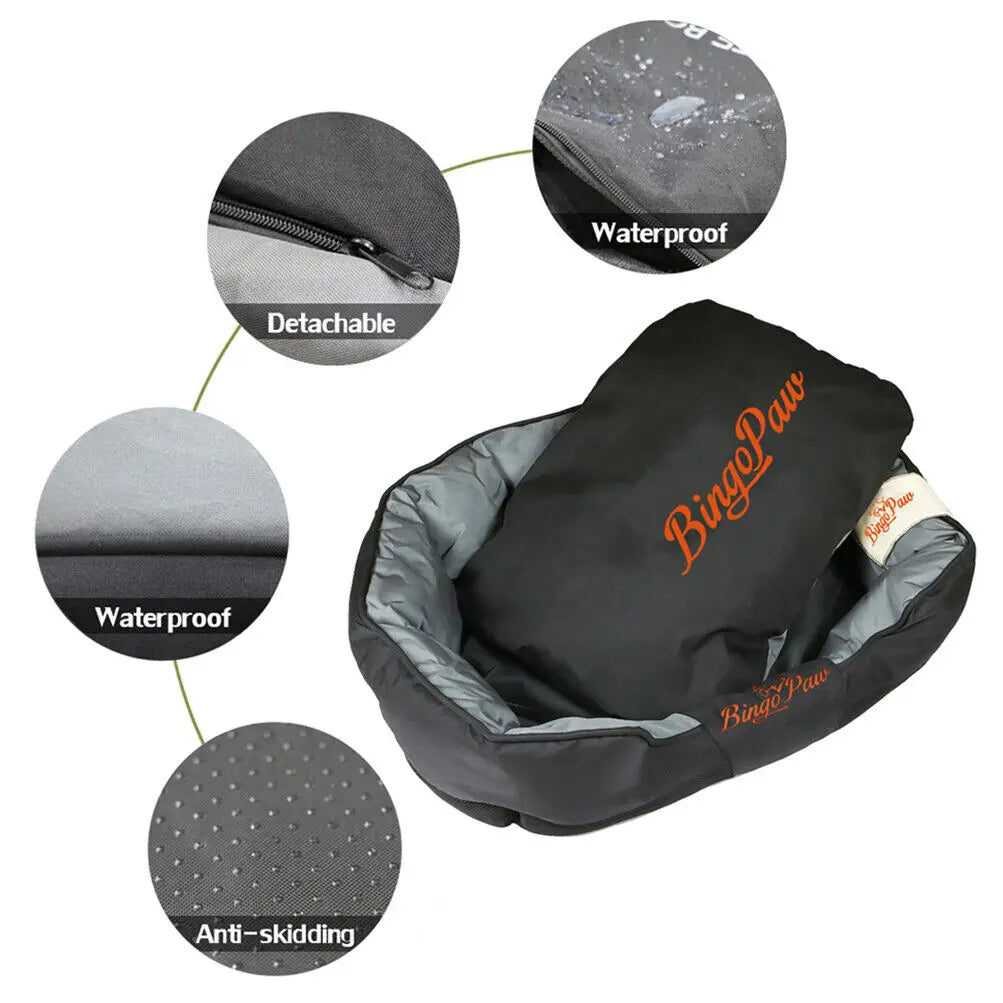 BINGOPAW All Season Calming Dog Bed Sofa Kennel Cushion