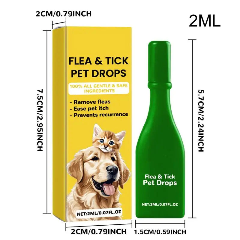 Topical Flea And Tick Treatment For Dogs And Cats Natural