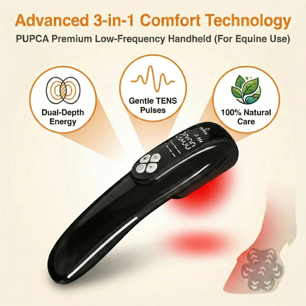 Veterinary 808nm Laser Therapy Device For Horses Pain Relief