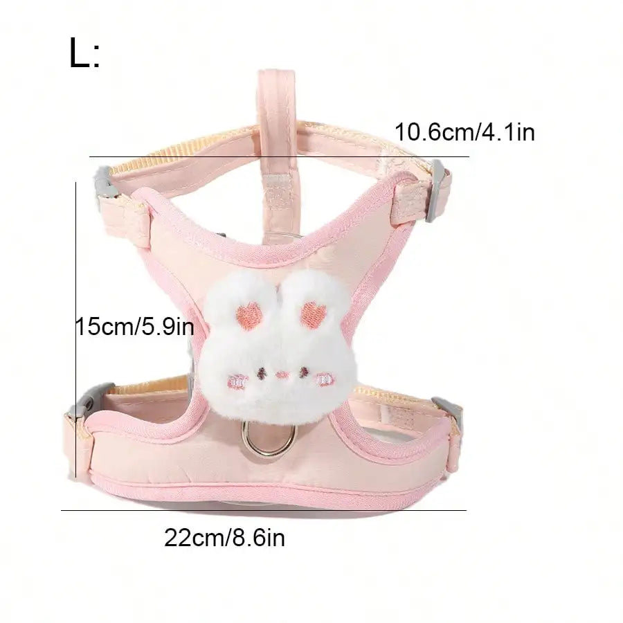 Cat Chest Harness And Leash For Escape Prevention Small Kittens