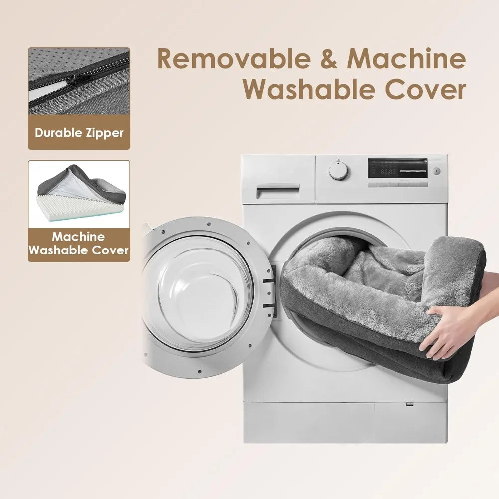 Orthopedic Memory Foam Dog Bed With Waterproof Liner