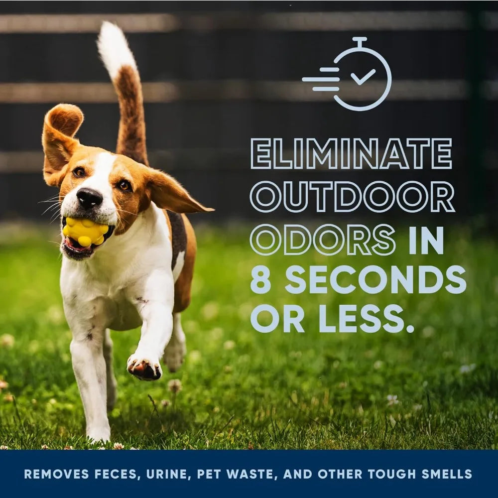 XMSJ Outdoor Odor Eliminator Dog Urine Enzyme Cleaner Lemon Eucalyptus Scent