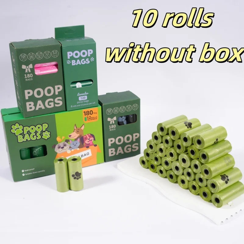 Dog Poop Bags 180Count Thick Leak Proof for Pets Supplies