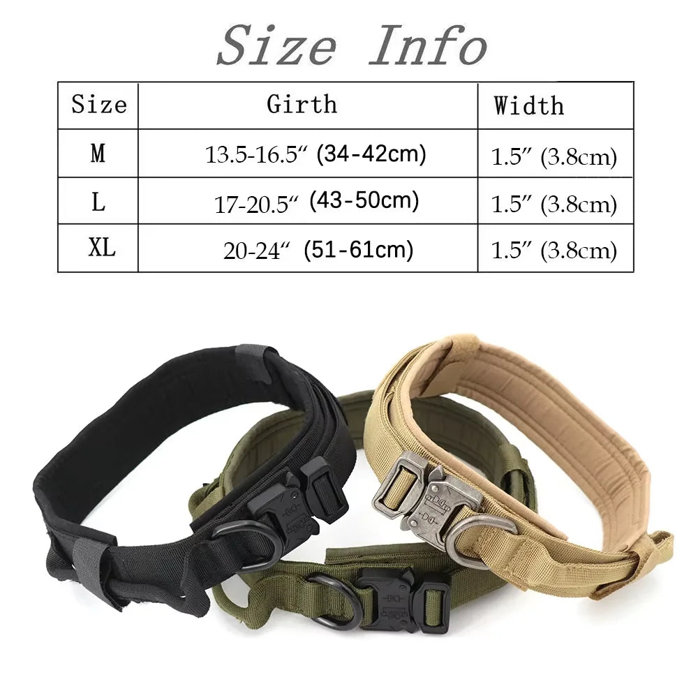 Adjustable Dog Training Collar And Leash Set With Control Handle