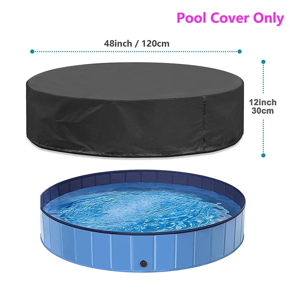 Portable Dog Pool Bathing Tub For Large Dogs Scratch Resistant