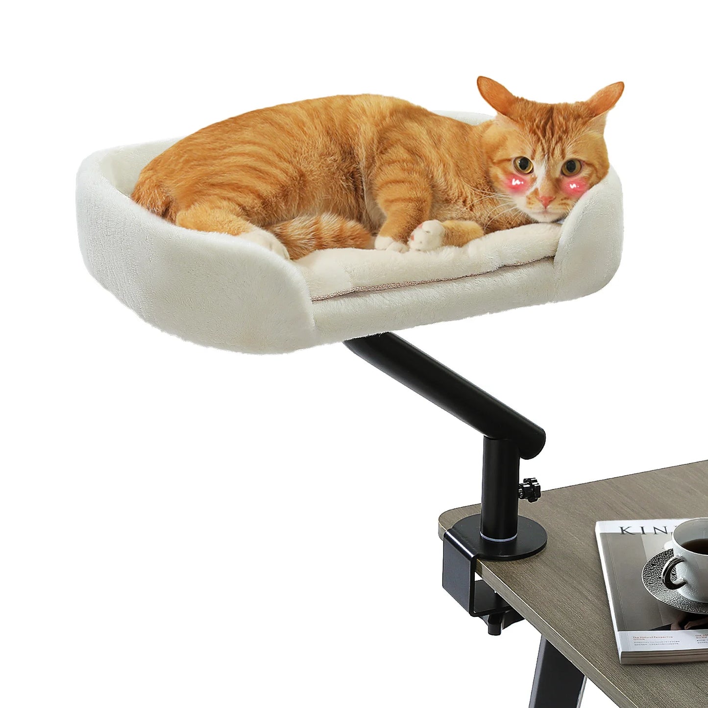 PAWZ Road Cat Desk Bed 360 Rotatable Comfort Hammock