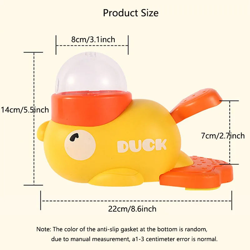 Duck Themed Interactive Pet Feeder Puzzle Toy For Dogs And Cats