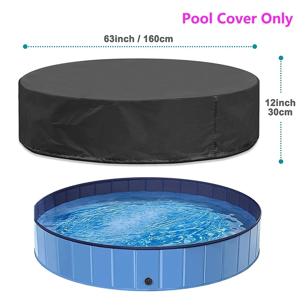 Portable Dog Pool Bathing Tub For Large Dogs Scratch Resistant