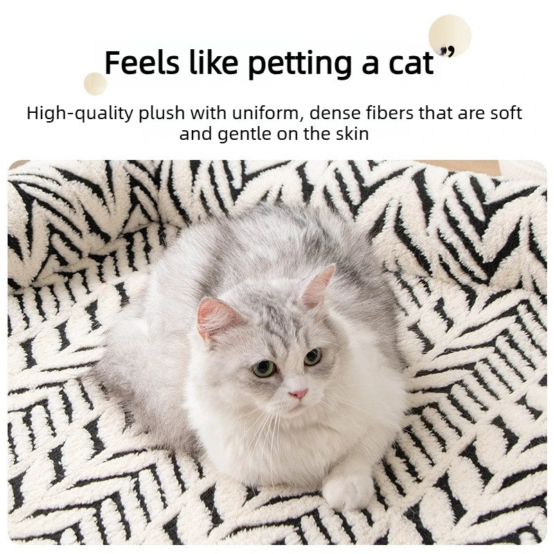 Pet Mat Thickened Non Slip Plush Bed Dogs And Cats