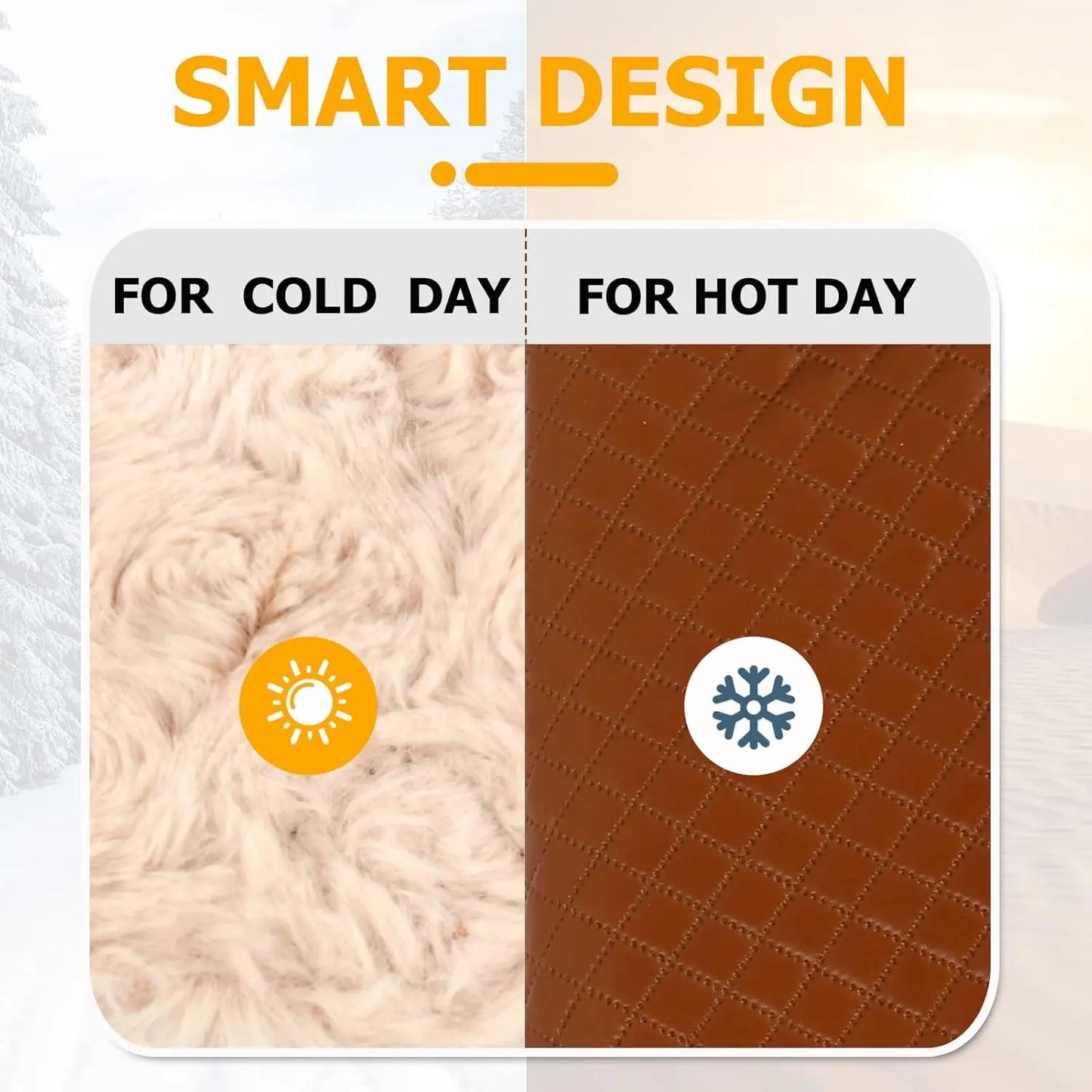 Cat Cage Hammock Reversible Hanging Bed for Small Pets