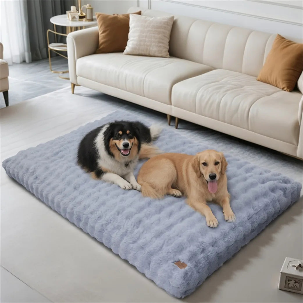 BORWART CN Ultra Plush Dog Bed Soft Cushion For Pets Washable
