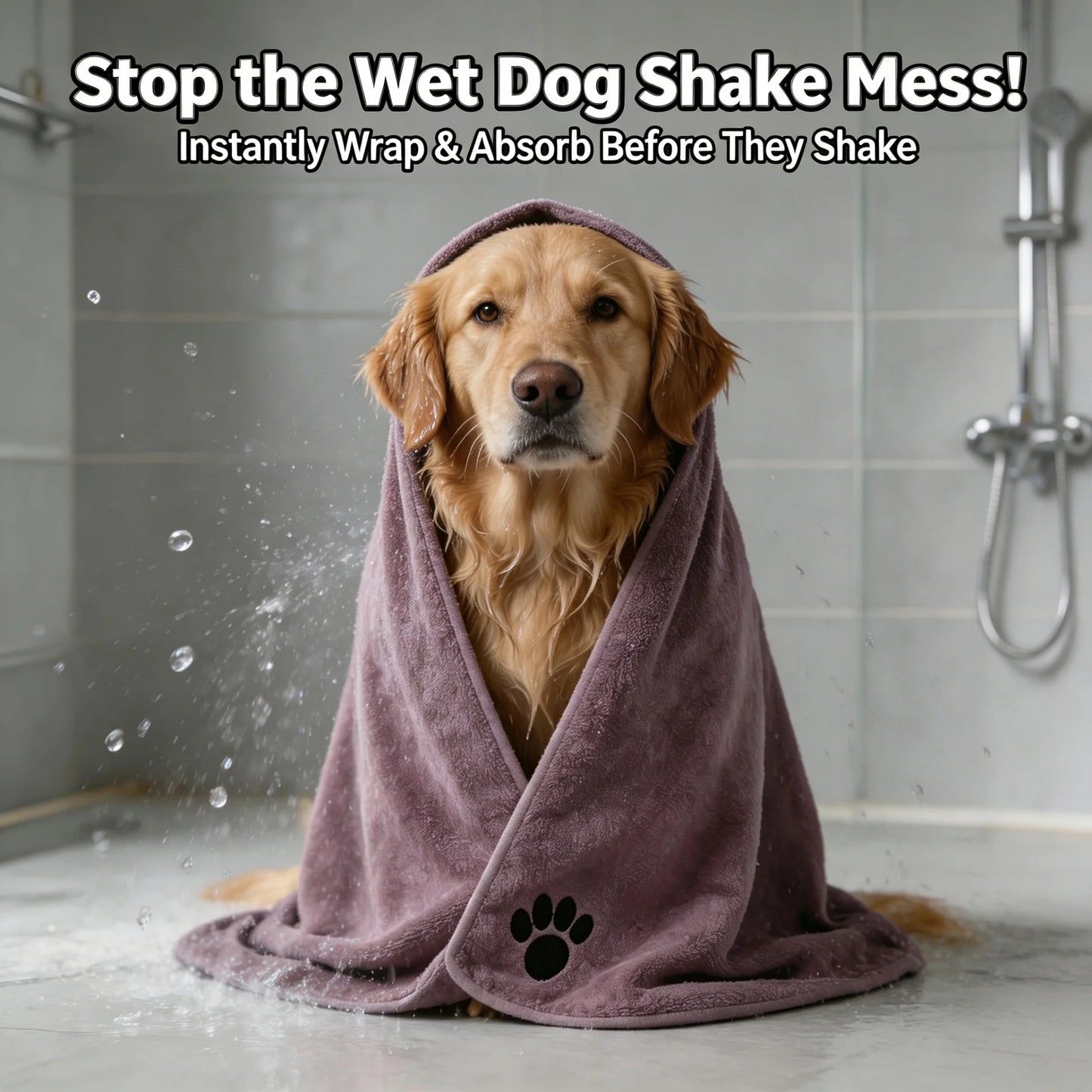 Pet Bath Towel Microfiber Quick Dry Super Absorbent