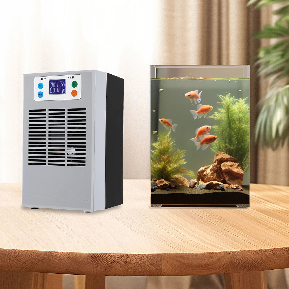 Reliable 100W Aquarium Water Chiller With Led Temperature Control