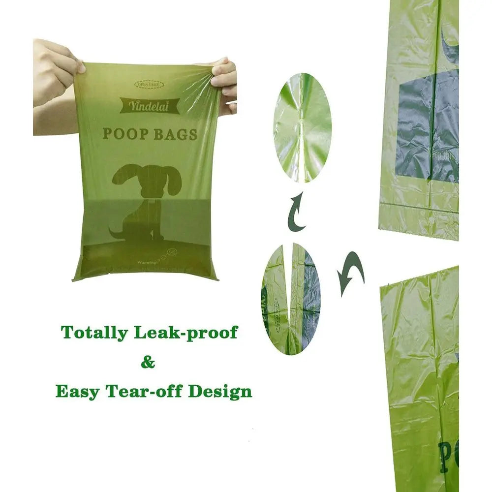 Biodegradable Scented Dog Waste Bags With 1 Dispenser 450 Count