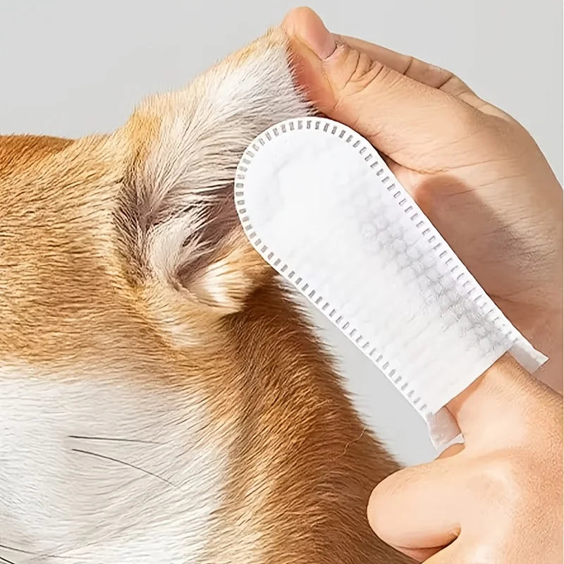 Premium Ear Cleaning Wipes For Dogs And Cats Removing Mites