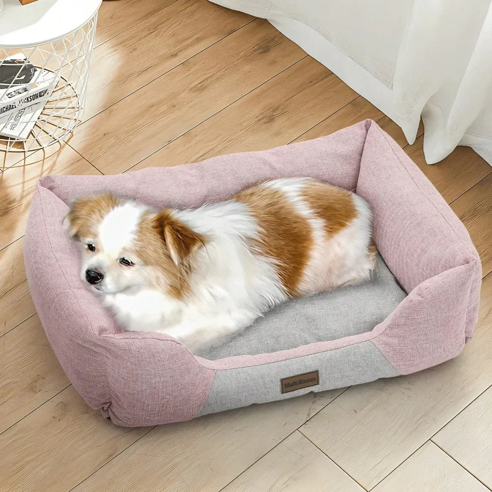 Machine-Washable Cozy Dog Beds For Cats And Dogs