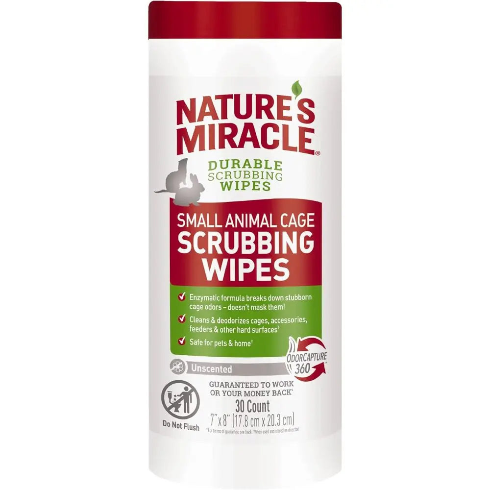 Pet Cage Cleaning Wipes For Small Animals Odor Control