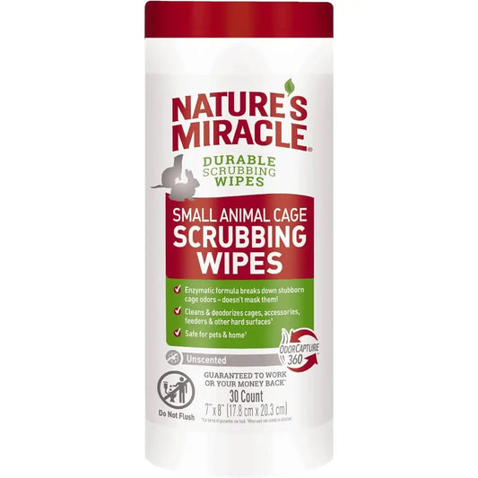 Pet Cage Cleaning Wipes For Small Animals Odor Control