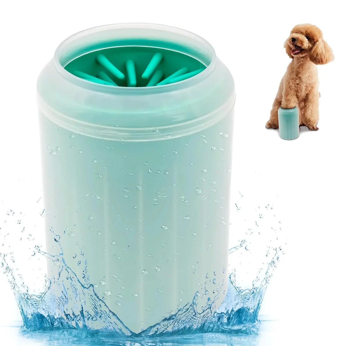 Soft Silicone Pet Foot Wash Container For Cats And Dogs