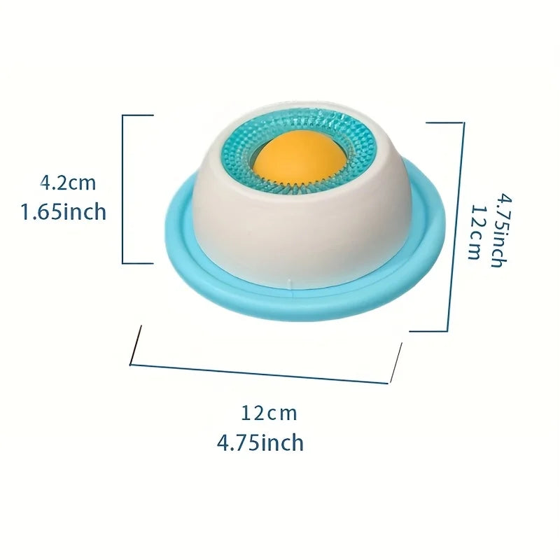 Pet Lick Mat Slow Feeder for Dogs and Cats Promotes Dental Health