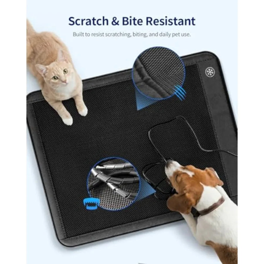 Electric Pet Cooling Mat With Quiet Adjustable Temperature Control