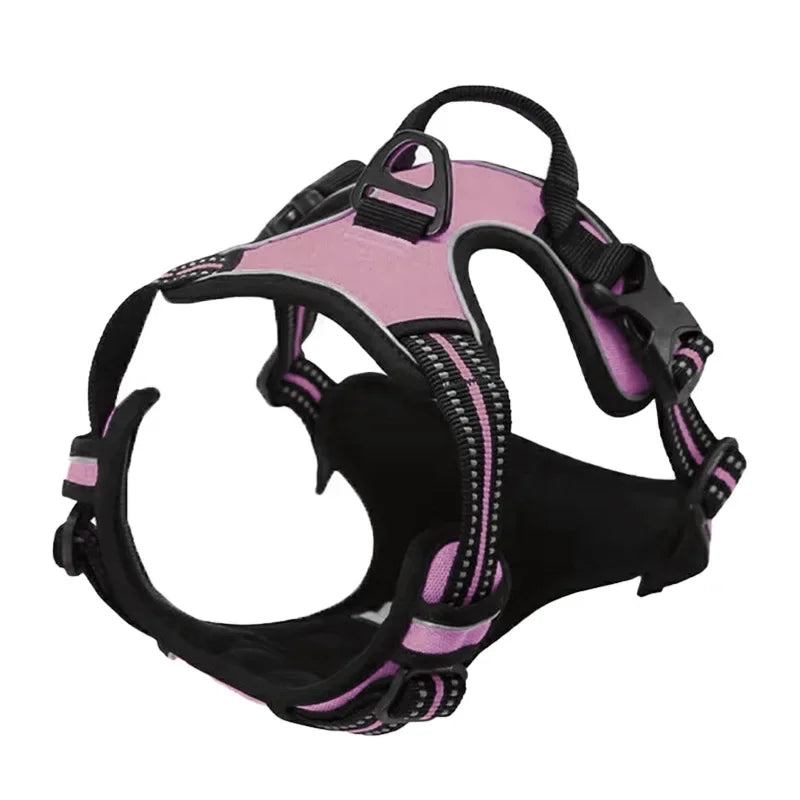 NONECN Adjustable Reflective Dog Harness Vest for Outdoor Walks