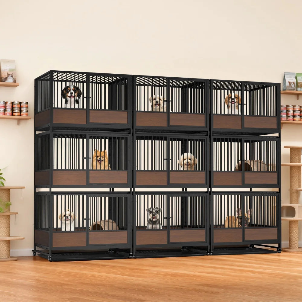 Heavy Duty Metal Cat Cage Playpen for Cats and Dogs