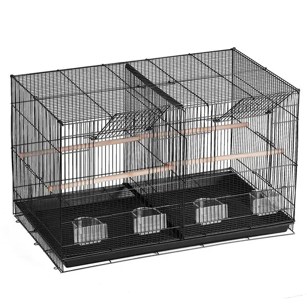 NONECN Stackable Divider Bird Cage For Parrots And Budgies